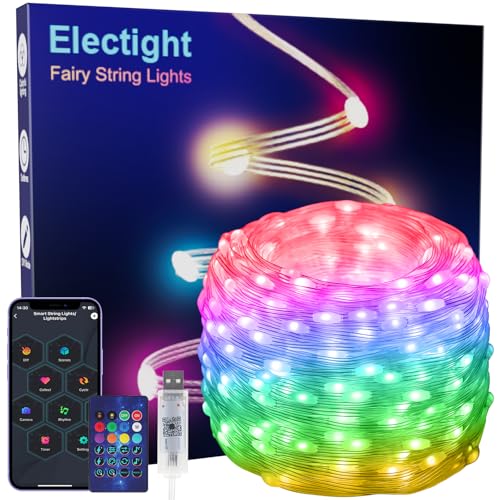Electight 20M RGB Smart IC Luci di Natale LED [IP65...