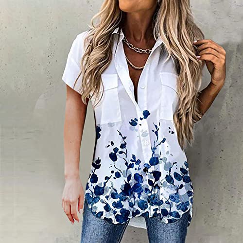 Roupa feminina de outono e inverno, manga curta, linho, algodão, com botões, estampada, cardigã para