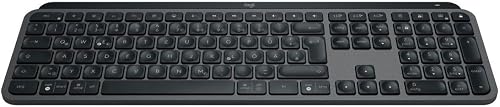 Logitech MX Keys S kabellose Tastatur, Low Profile, Fluid…