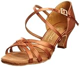 international dance shoes deutschland  International Dance Shoes Cindy INUFT0621, Mädchen Sportschuhe - Tanz, Braun (Tan Satin), 28 EU / 10 UK