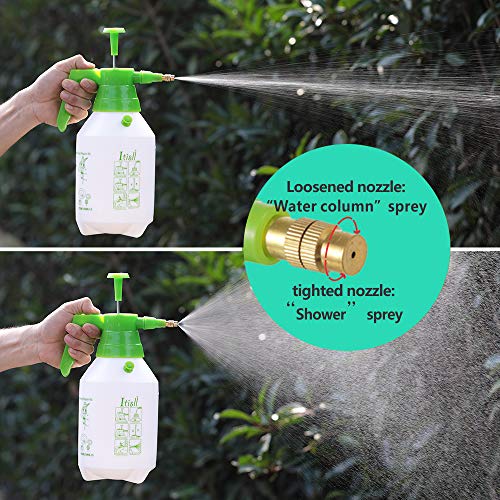 ITISLL Manual Garden Sprayer Hand Lawn Pressure Pump