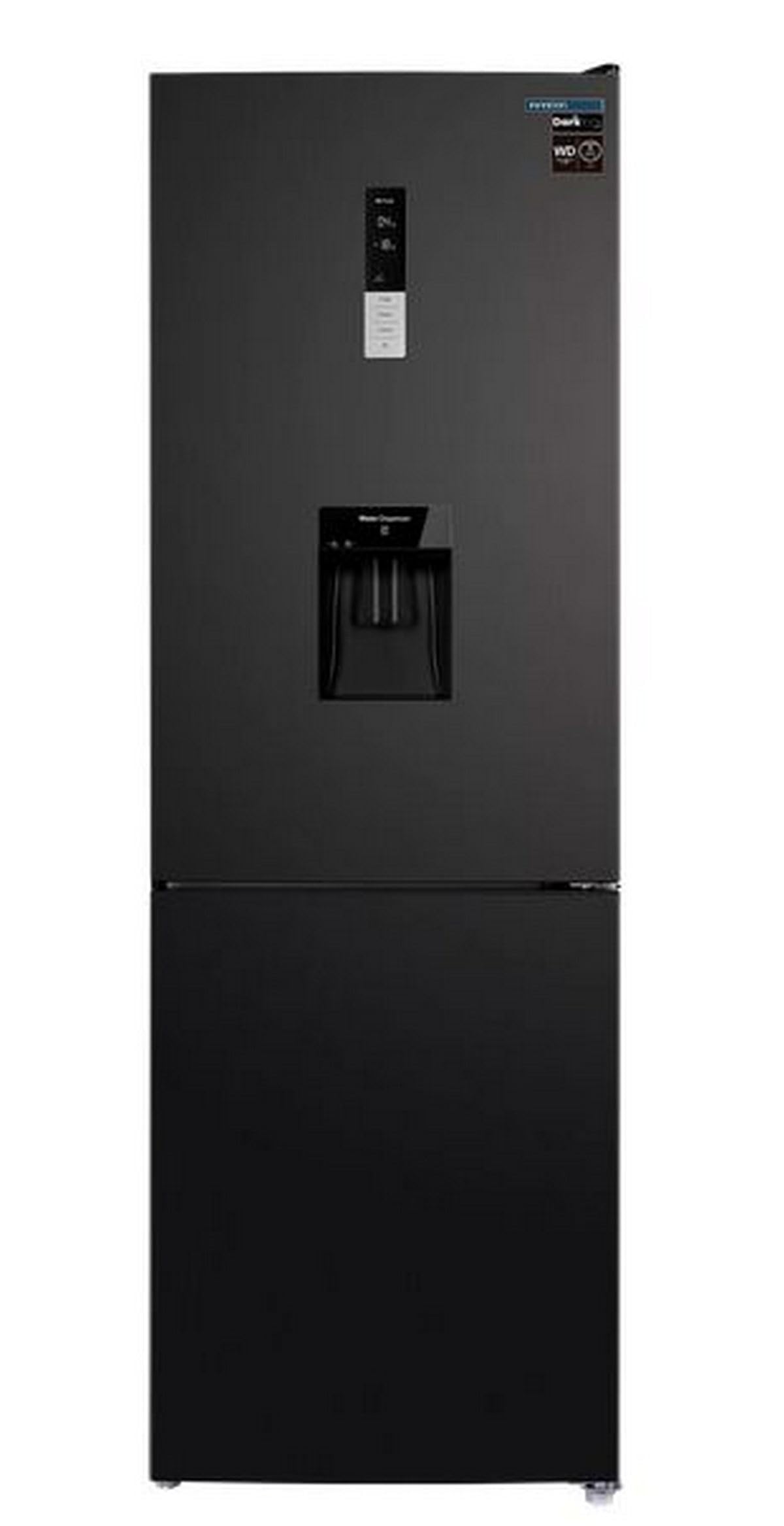Frigorífico Combi Infiniton FGC-322TC85DDK Total No Frost, 322L, Display Digital, Eficiencia E, Acabado Dark Inox, Dispensador de Agua, Inverter