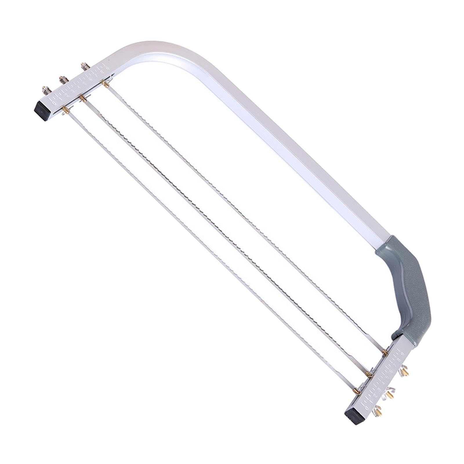 Gazechimp Cake Cutter Layer Slicer Cutter, Adjustable Cake Leveler,Professional Cake Slicing Tool,Kitchen Tool with 3 Wires DIY Leveling Cake Layer, Slicer Cake Layerer for Baking Tools