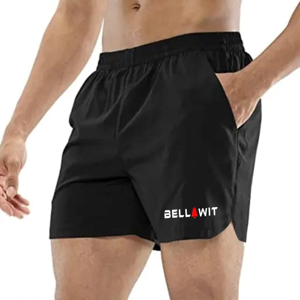 bellwit Men’s Shorts with Quick Dry Tech | Athletic Anti-Wicking Lightweight Shorts for Sports, Running & Gym-picture-29