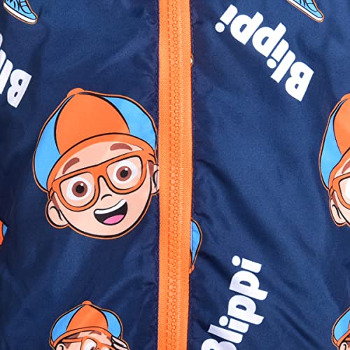 Blippi Boys Windbreaker Jacket for Toddler and Little Kids3