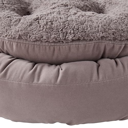 Almohada microfibra sherpa 61 cm diámetro con soporte miniatura 5