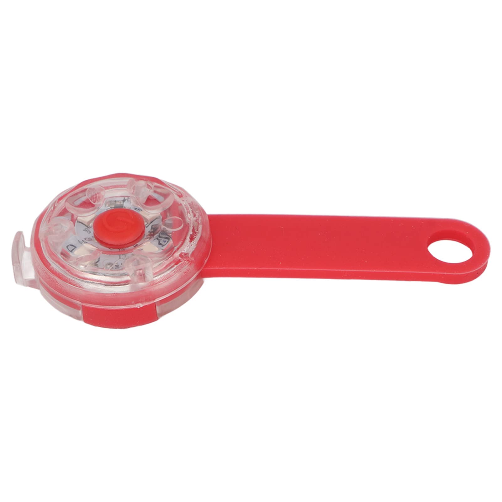 Pet Collar LED Light Waterproof USB Rechargeable IPX7 Dog Collar Charm 3 Light Modes Dog Collar Light for Night Walking Running Riding (Red) - Image 4