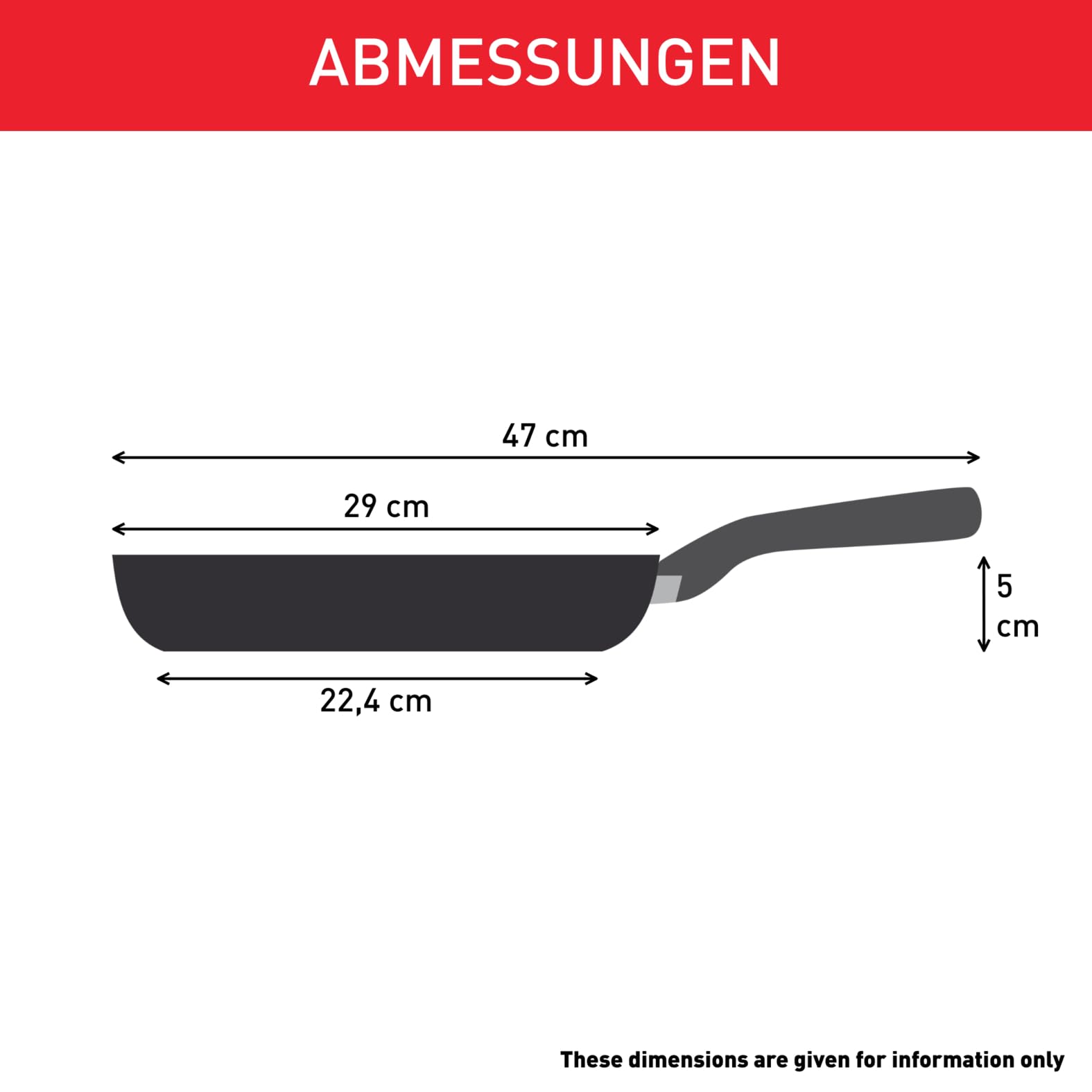 Tefal Ultimate On Bratpfanne 28 cm hoher Rand, Pfanne Induktion mit Titan Antihaftversiegelung, Thermo-Signal bei idealer Brattemperatur, schnelles Erwärmen, für alle Herdarten geeignet, G26006