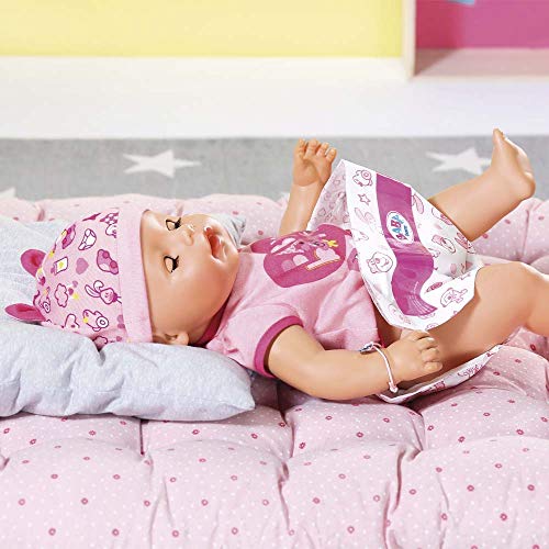 Zapf Creation 815816 BABY born Windeln Set Puppenzubehör 5 Stück, pink – Bild 7