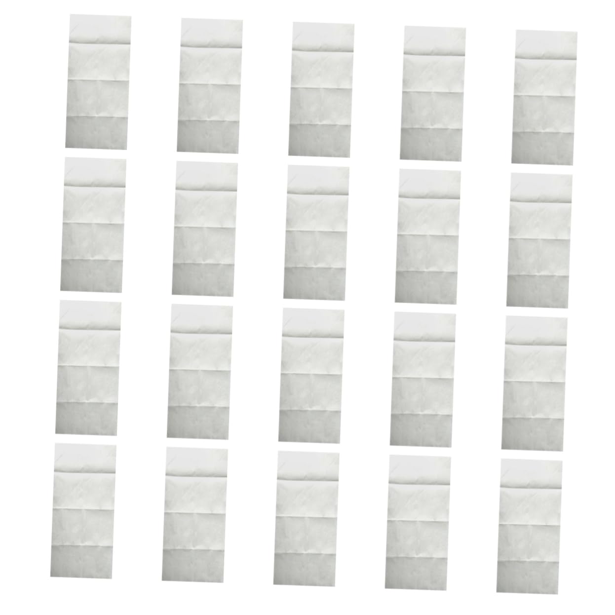 KONTONTY 20 Pcs Disposable Planting Mats Germinating Cloth Moisturizing Absorbency for 28x58cm Perfect for Home Use