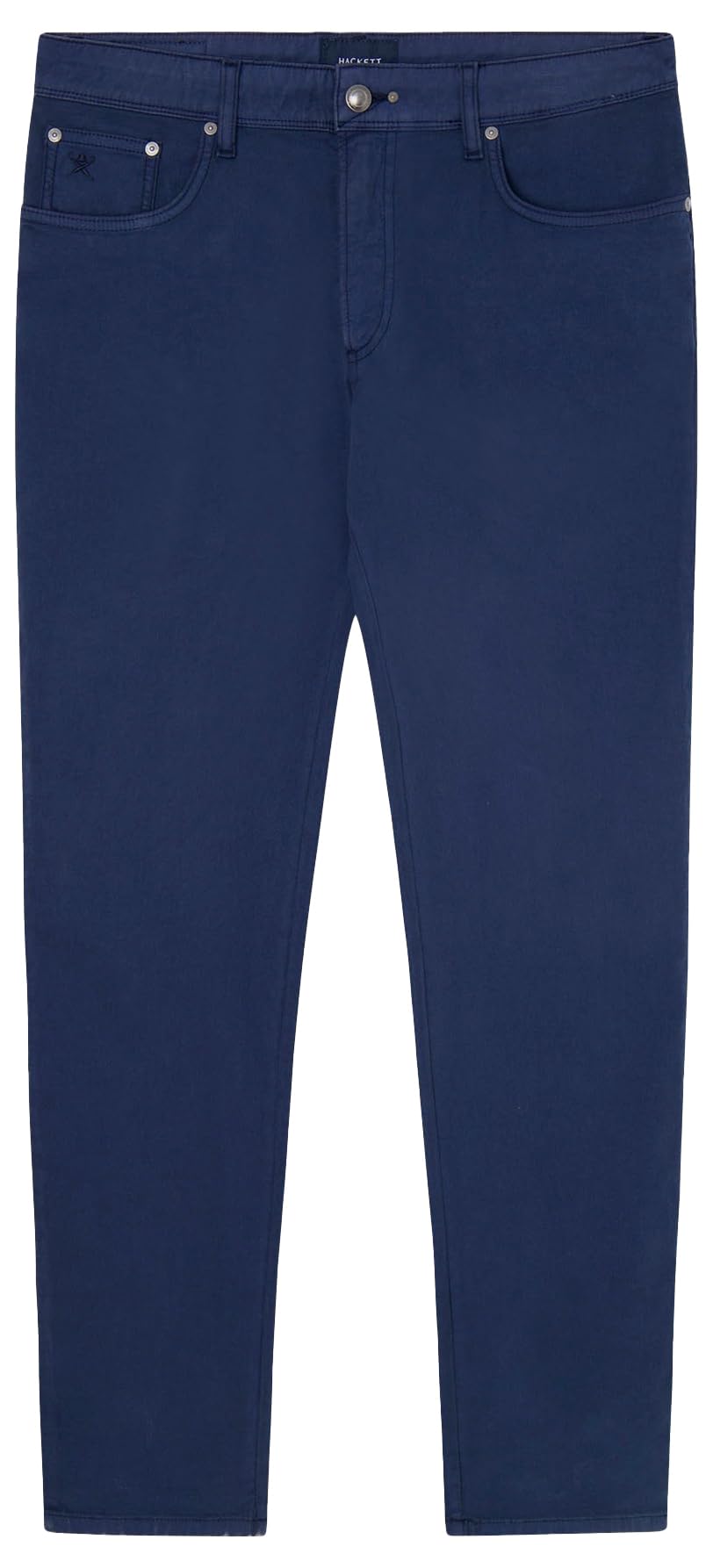 Hackett London Men's GMD Texture Chino Trouser, Blue (Navy Blazer), 30W/34L
