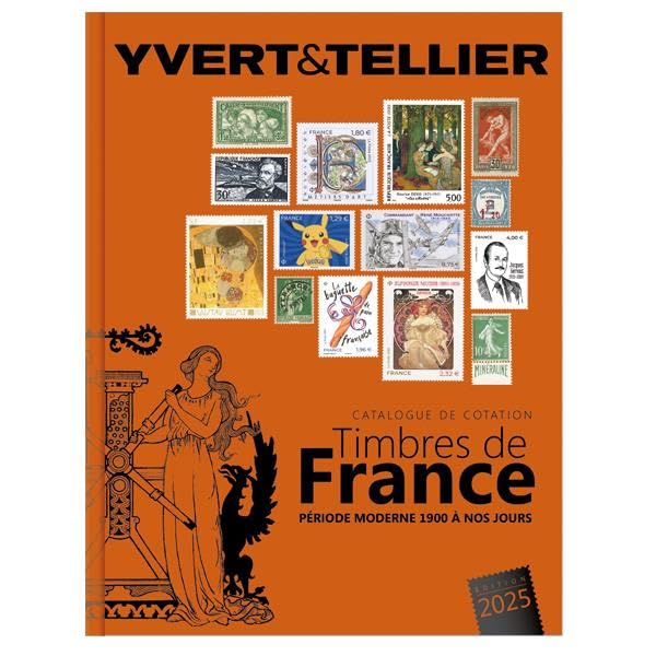 Timbres de France: 2 volumes : Période classique 1849-1900 ; Période moderne 1900 à nos jours