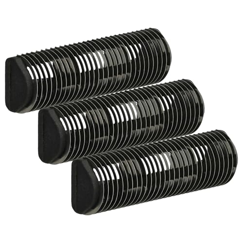 vhbw 3x Bloque cuchillas compatible con Braun CruZer5 Face, CruZer6 Face, CruZer Z20, CruZer4 Face, Linear afeitadora plata gris
