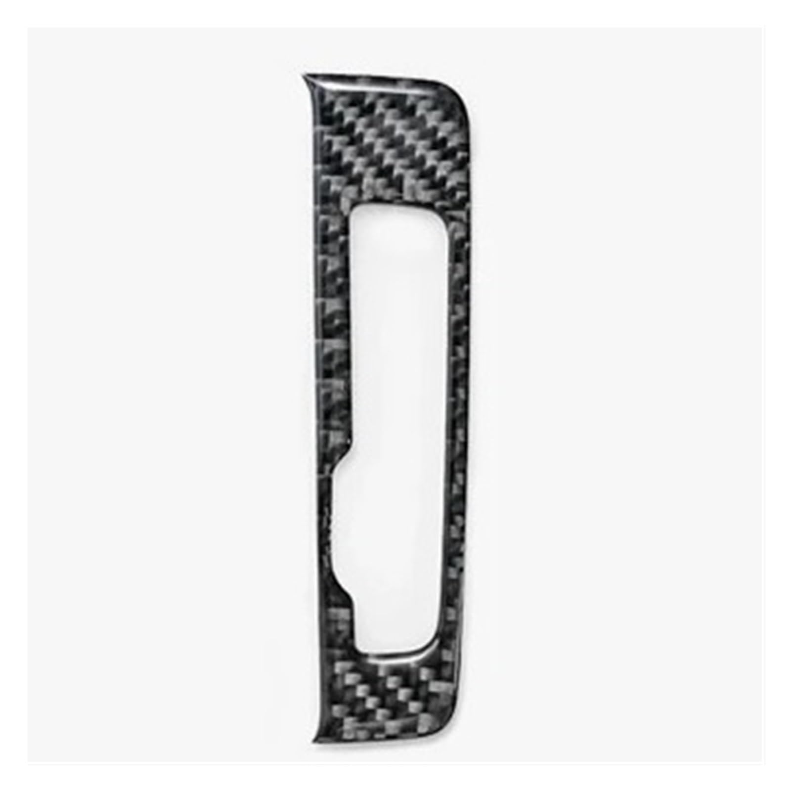 Xxiucj Black Rhd Car Cover Console Panel For A3 8V S3 2013-2019 Carbon Fiber Center Console Shift Panel Trim Sticker Decoration Car Interior Tuning(Black Rhd)