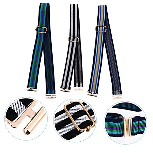 GALPADA 1Set Elastic Waist Belts Comfortable Belts for Boys Durable Woven Random Colors for School Casual Wear3