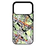 utaupia Coque pour iPhone 17 Pro Silicone Carreau Tartan Design Case Vert Ecossais 4G Geometrie Motif Pas Cher coloré Original Texture de