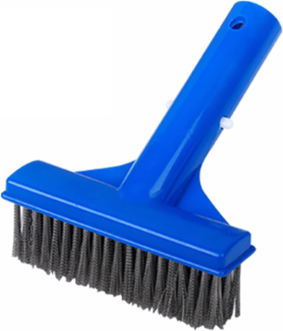 ATIE 5-Inch Heavy Duty Stainless Steel Bristle Wire Pool Algae Corner Brush for Concrete and Plaster Pool Spa to Brush Hard-to-Reach Pool Corners, Steps, Tiles