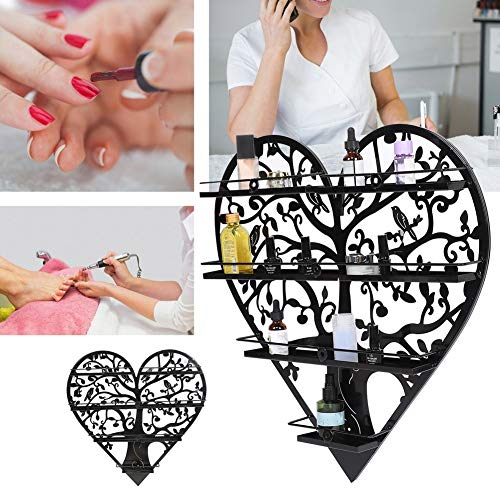 Wandmontierter Nagellack-Ständer zur Wandmontage, herzförmiger Nagellack, Ständer, Display-Ständer für Nagelstudios (60… – Bild 3