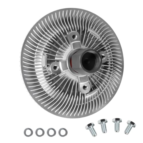 2771 Heavy Duty Thermal Cooling Fan Clutch Fits 1992-2006 Dodge B Series Ram 1500/2500/3500 Pickup/Van 3.9/5.2/5.9L Jeep Wrangler 2.4/2.5/4.0L OE#52027847/52027850/68064765AA/FCT-013