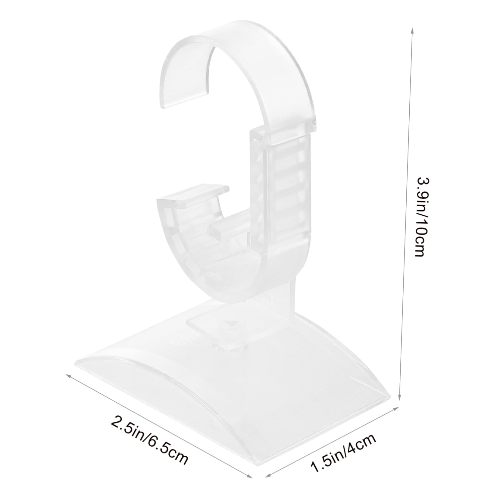 20stücke Stabiler Uhrenhalter Aus Klarem Acryl Verstellbare Schmuckvitrine Für Armbanduhren Für Sammler Präsentation Von Uhren Im Einzelhandel Oder Zuhause