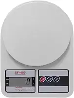 Balança de Cozinha Digital Alta Precisão 10kg SF400 Para Dieta Fitness Nutrição Alimentos