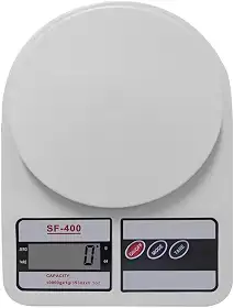 Balança de Cozinha Digital Alta Precisão 10kg SF400 Para Dieta Fitness Nutrição Alimentos
