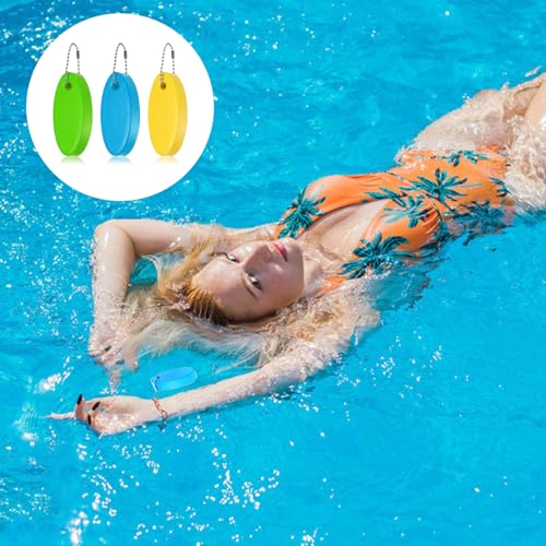 Image of Apausvcm 3 Pcs Foam Floating Keychain, Floating Boat Keychain Waterproof Surfboard Key Ring for Kayak Sailing Swiming