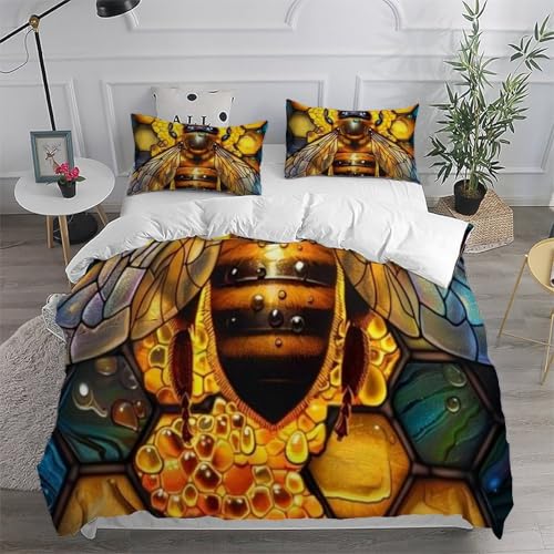 Housse de couette super king 260x220cm microfibre animaux filles - 6