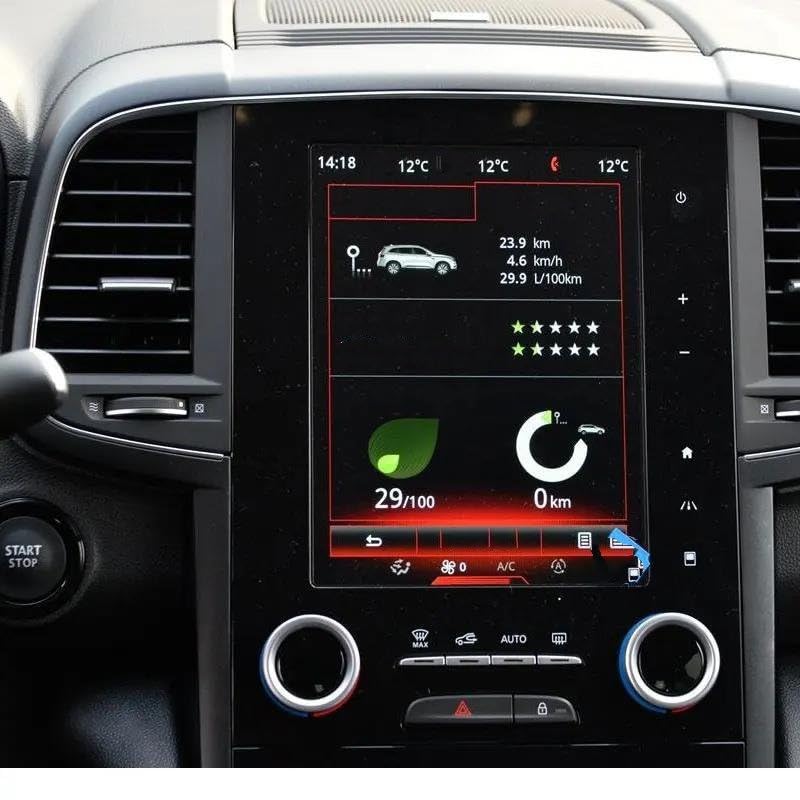 Verre trempé Renault Koleos 2017 protection écran de navigation GPS active