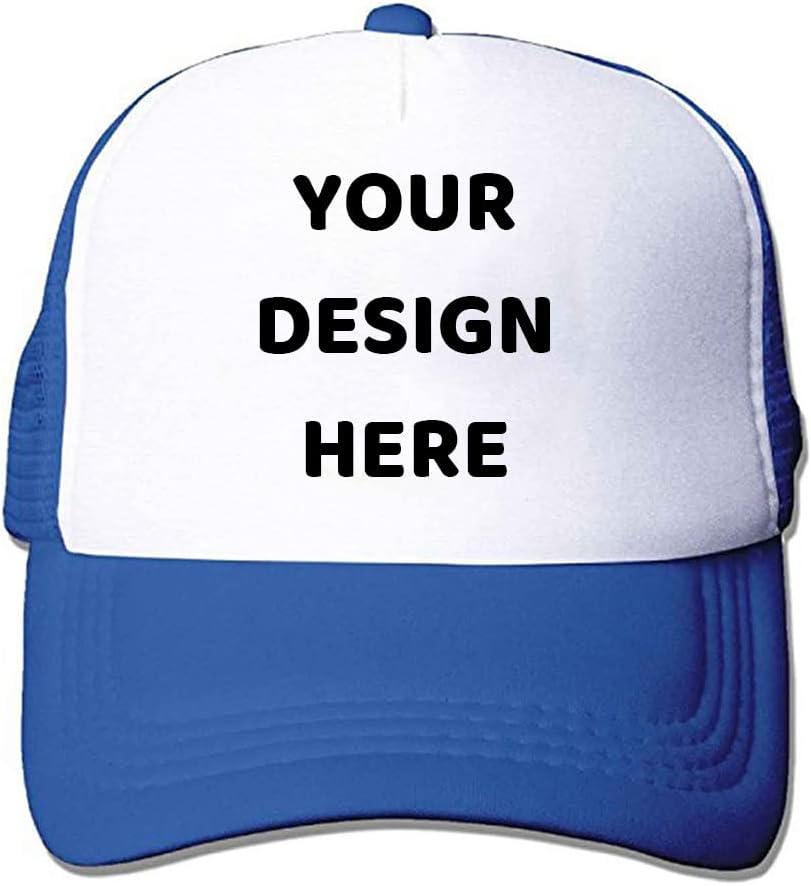 Customized Personalized Design Your Logo Unisex Trucker Hat Custom Mesh Baseball Cap