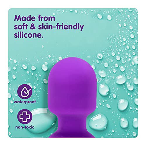 Oliver James Vibrator - oplaadbare persoonlijke personal massager, draadloos met 20 vibratiepatronen en 8 snelheden - inclusief reistasje - Geweldig om te gebruiken na het sporten (paars) - Afbeelding 5