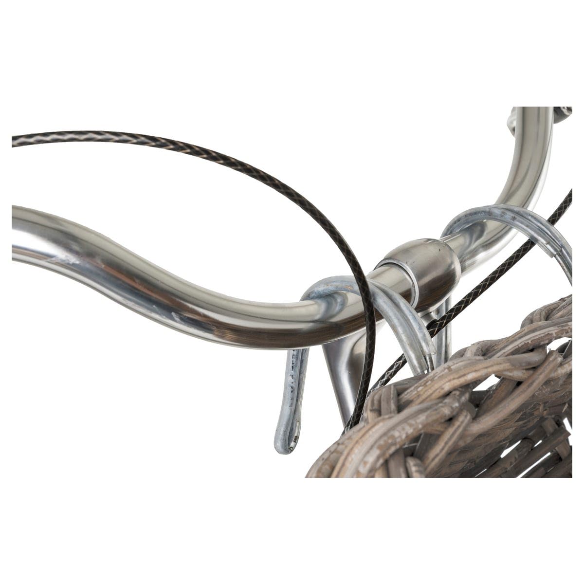 FASTRIDER Fastrider Elif Rattan Fahrradkorb Naturel 16L