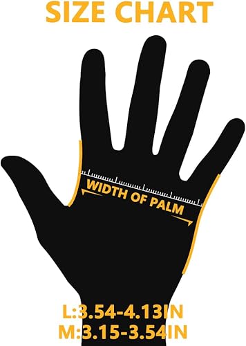 Miniatura 5 de Paquete de 4 guantes de goma para lavar platos para limpieza, guantes de limpieza reutilizables para el hogar, guantes de látex antideslizantes