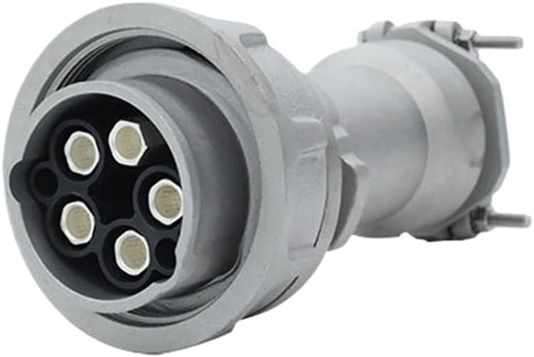 250A Five-core Plug 5-core Needle high Current Industrial Plug Socket Explosion-Proof Wire Aviation Connector IP67(Reverse Installation)