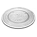 vhbw Plateau tournant en verre compatible avec Bosch, Siemens, AEG, Severin, Panasonic, Samsung, Clatronic de 31.5cm support en Y micro-ondes