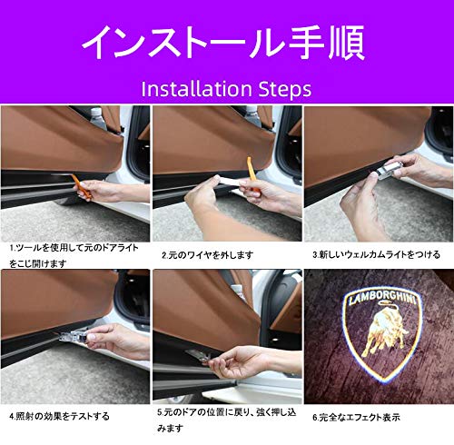 ☆ Akarinカーテシランプ レーザーロゴライト ドアウ llardo 318 Amazon | Akarinカーテシランプ レーザーロゴライト ドアウェルカム
