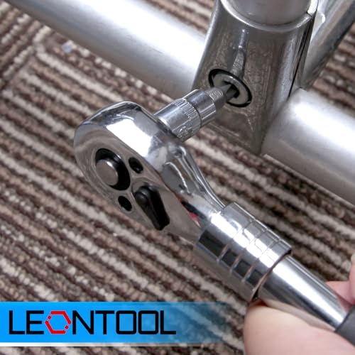 LEONTOOL 34 PCS Torx Bit Socket Set, E Socket Set E4-20, Torx Bit Socket Set T10-60, Tamper Proof Torx Bit Set TT10-TT55 - Image 2