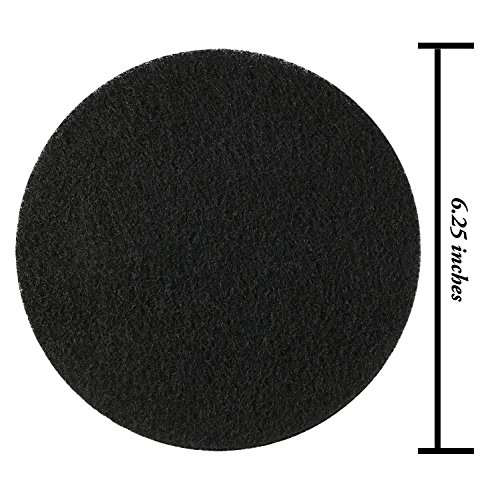 Resinta 6 Pieces Compost Bin Filters Kitchen Activated Carbon Filters Compost Bin Replacement Filters (6.25 Inches) #TOP1