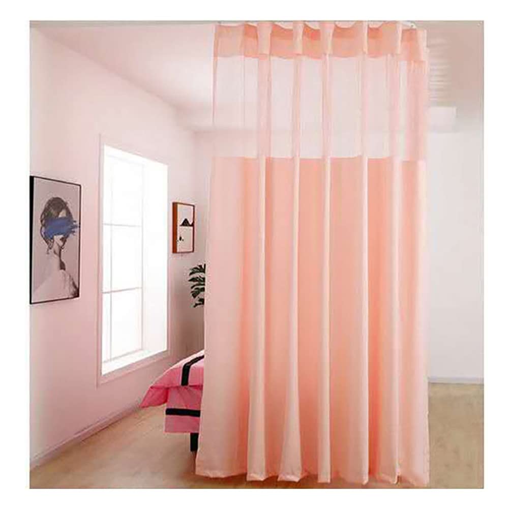 Artiz Tenda Divisoria Sospesa A Pieghe Pinch Schermo Divisorio Per La Privacy Rosa 4.5x2.7m Ospedale Clinica Laboratorio Centro Benessere