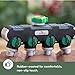 2 Wayz 4 Way Garden Hose Splitter, Heavy Duty, Water Tube Manifold, 4 Way Hose Connector, Spigot Splitter, Faucet Divider Outdoor - Modern