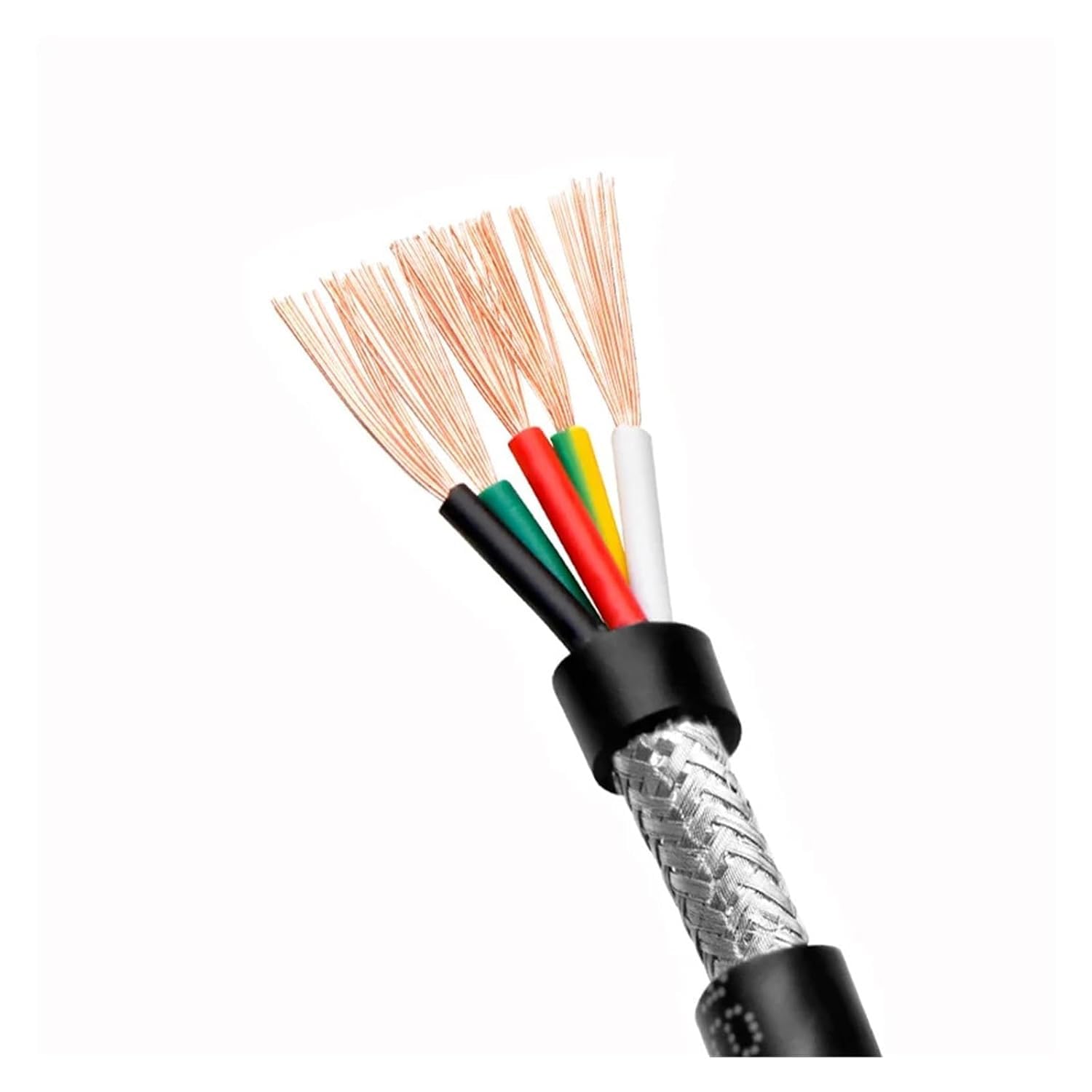 Ekranowany kabel sygnałowy RVVP z PVC, miedziany