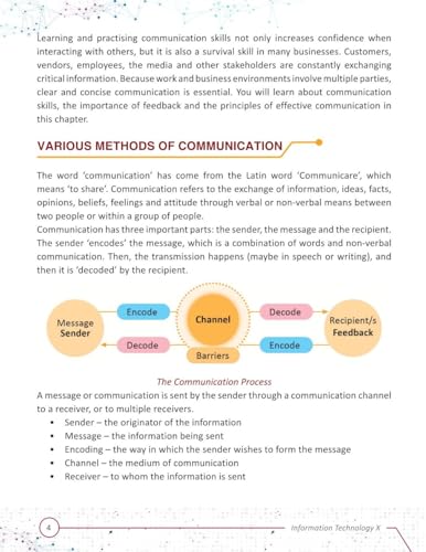Image of S. Chand's Textbook of Information Technology (Code 402) for Class 10 (X) - As Per Syllabus Based on CBSE | IT Skills, Employability Skills and Skill Development | Communication and Entrepreneurial Skills - S Chand School Education