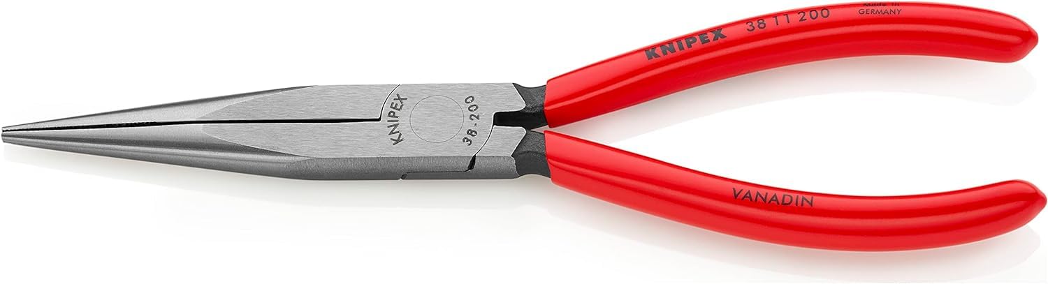 Knipex 38 11 200 Straight Mechanics Pliers - 200mm
