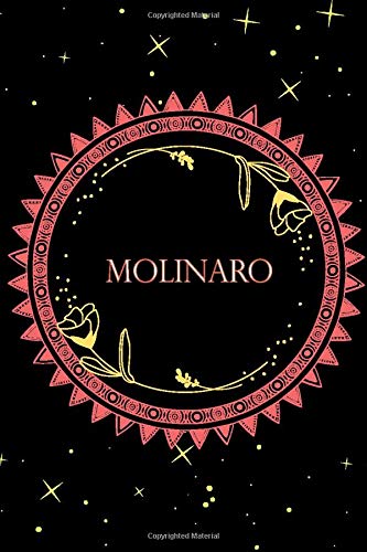 Molinaro's Notebook. - with a heart in the second cover - Molinaro Personalized Notebook a Beautiful 120 lined pages, 6” x 9” Notebook / Journal Gift- Diary to Write, work: Molinaro journal