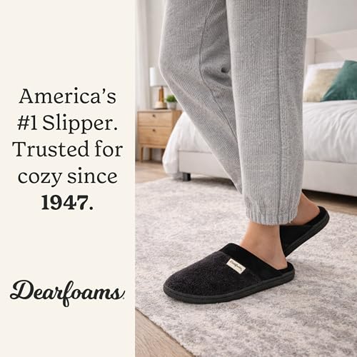 Image of Dearfoams Women's Samantha Knit Closed Toe Scuff Slipper