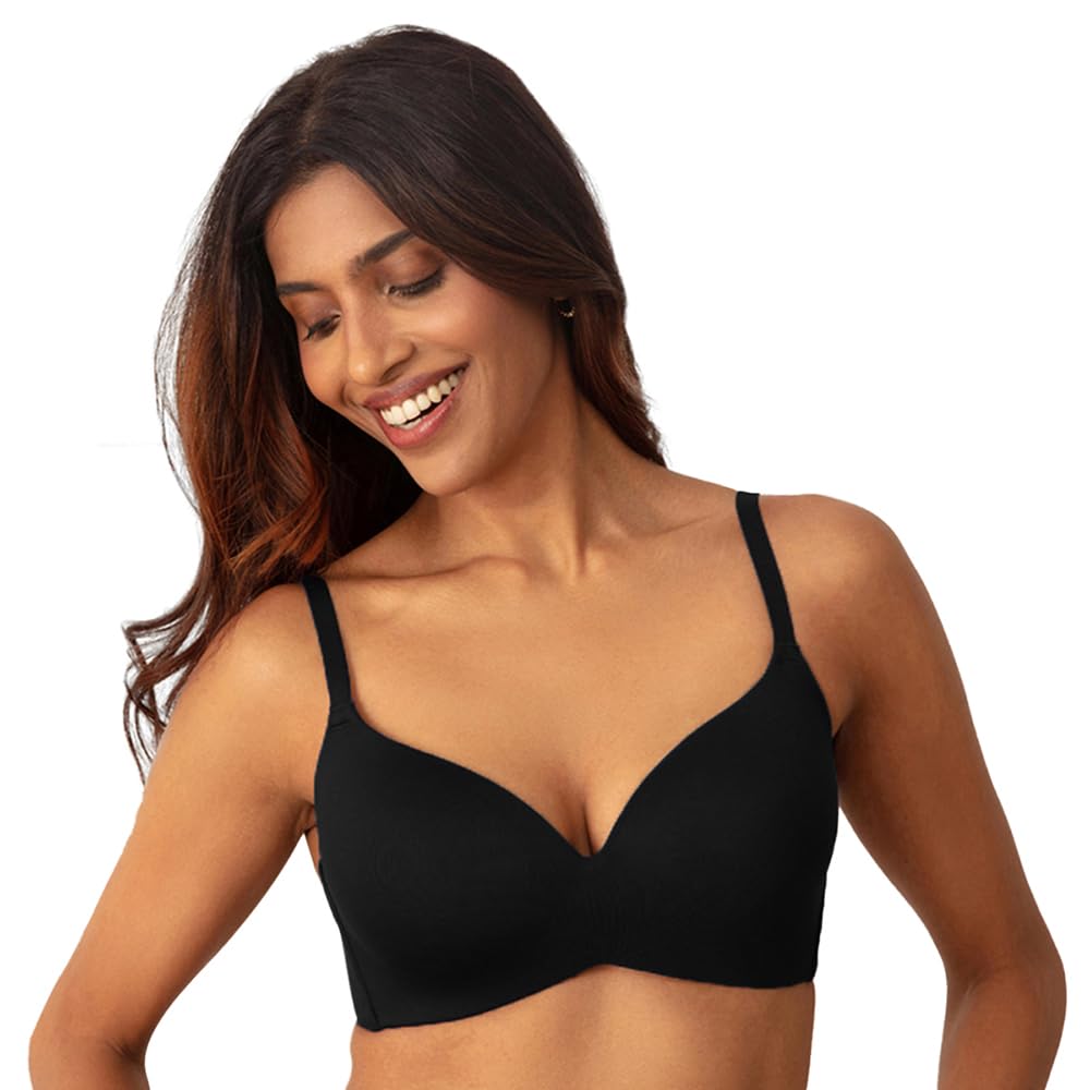 nykd Women's Cotton Lightly Padded Wire Free T Shirt Bra-picture-37