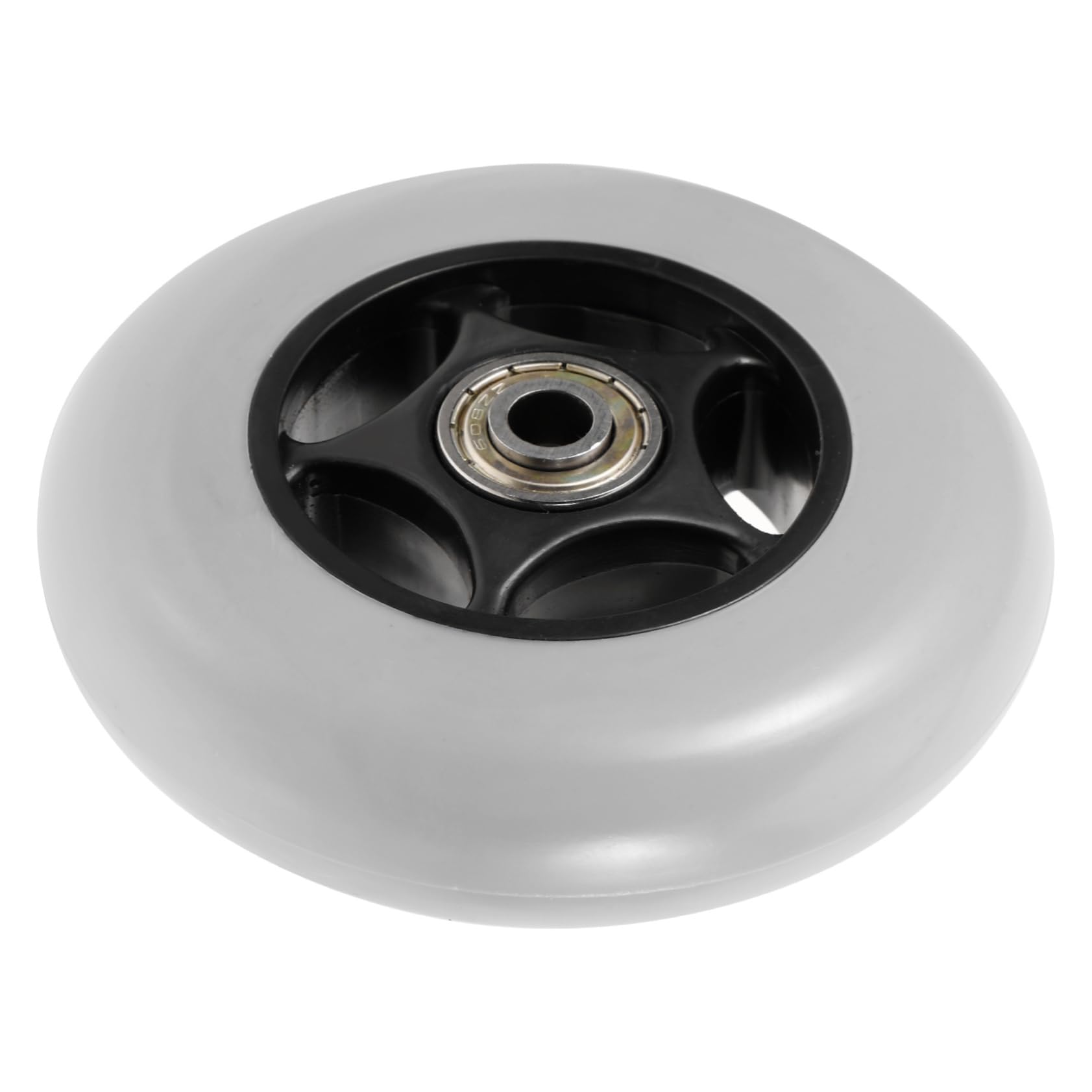 BESTYASH Heavy Duty Wheelchair Wheel Replacement Front Wheel 100mm Diameter Smooth Quiet Wear-Resistant