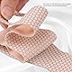 Offtrte 2 Stück ultradünne Handgelenkbandage und Kompressionsbandagen – elastische, verstellbare Karpaltunnelunterstützung für sportliche Fitness (Beige)