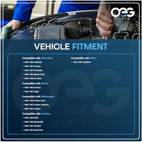 Image of OEG Parts New Windshield Wiper Motor Compatible with Chevrolet Corvette 84-88 Front Wiper Motor 22039687 22072790 40-175