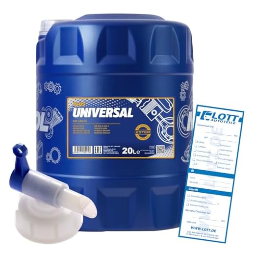 MANNOL 20L Motoröl Universal 15W-40
